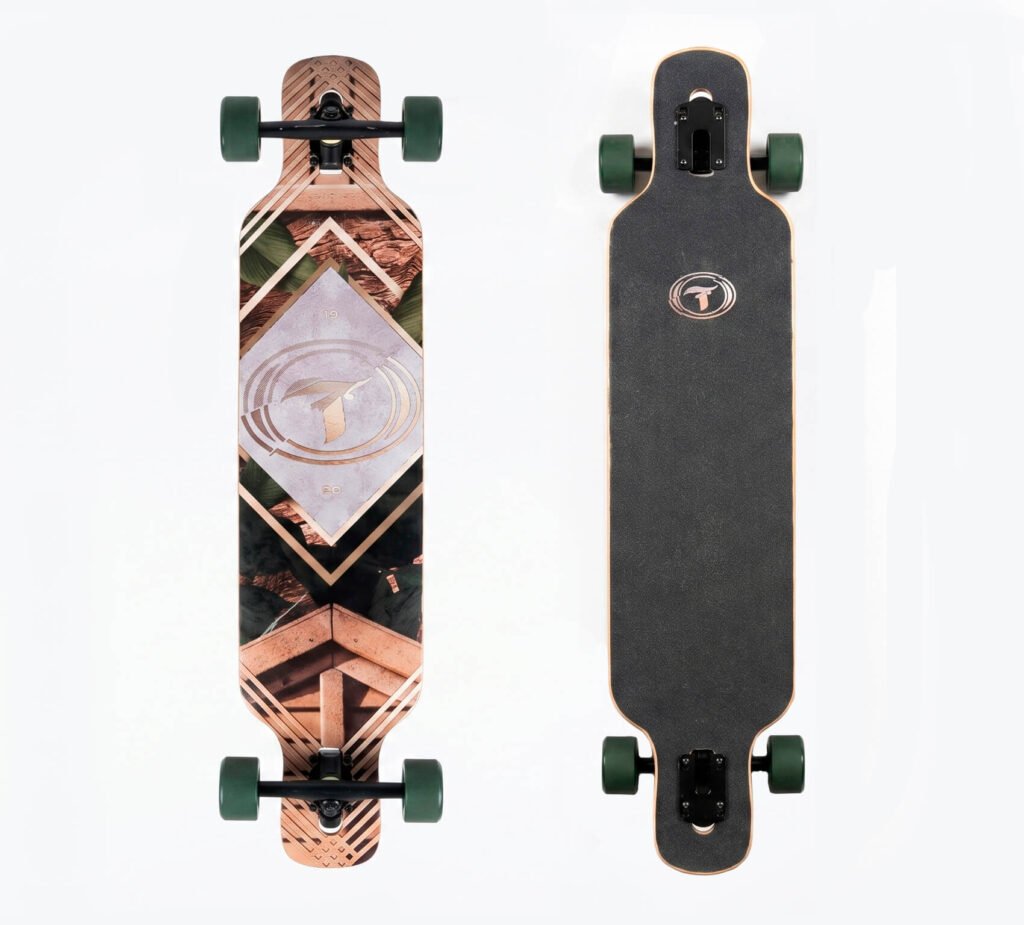 Longboard Traxart Drop-through Simétrico 38.25